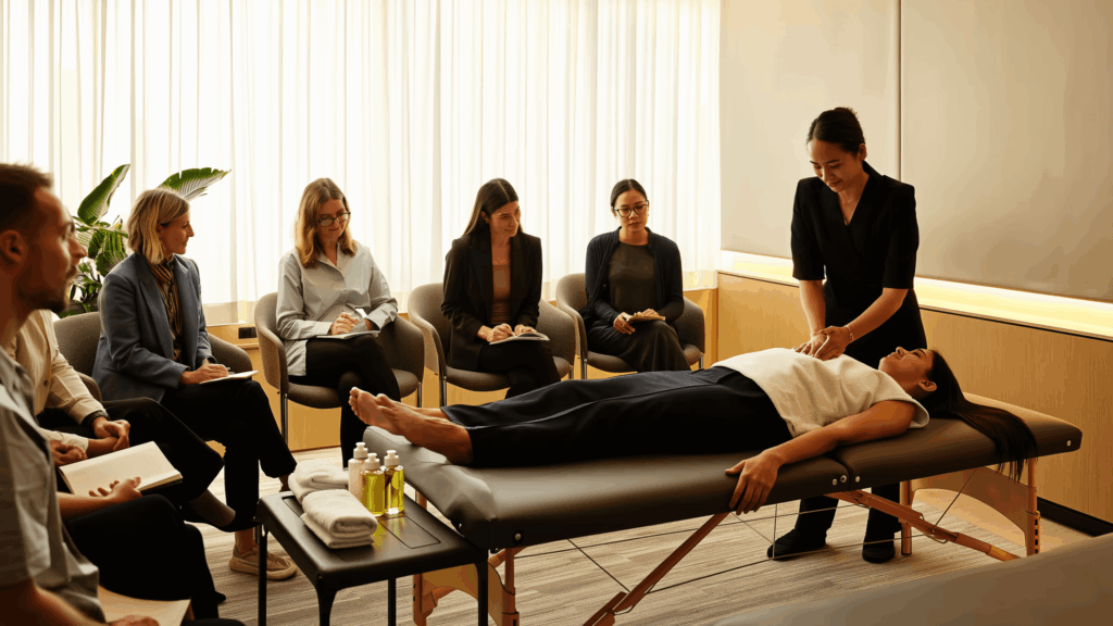 καριέρα στο μασάζ